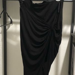 Wrap Black Skirt! Cute for the pools and beach.